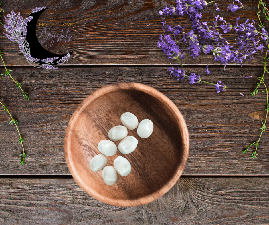 White Mussel Cabachon