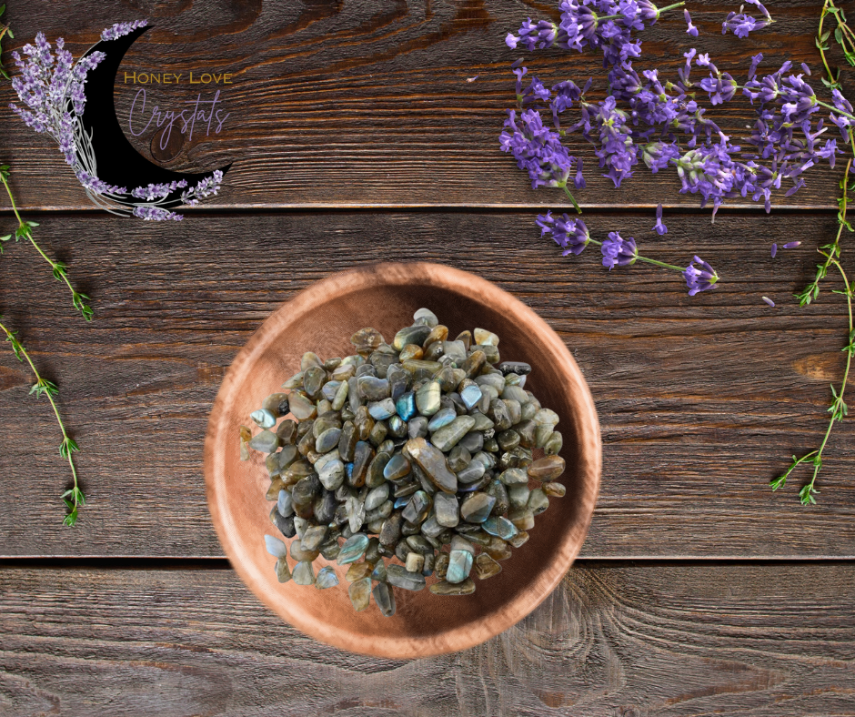 Labradorite Crystal Chips