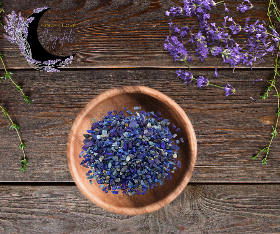 Lapis Lazuli Crystal Chips