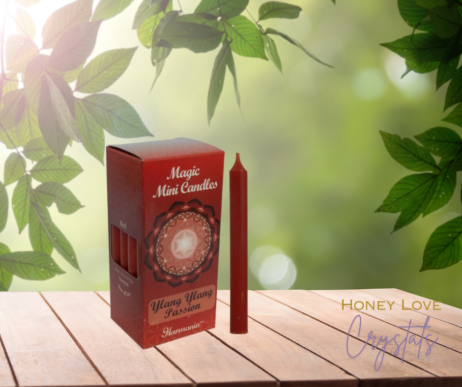 Red Ylang Ylang Spell Candle