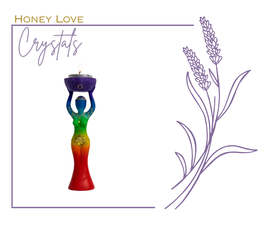 Chakra Goddess Candle Holder