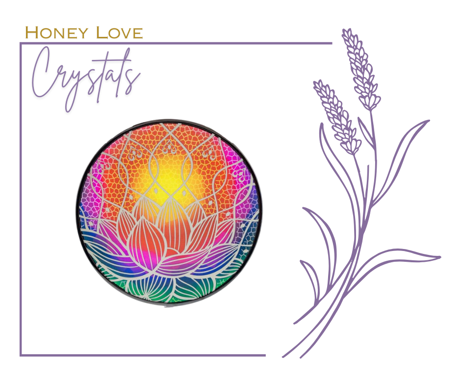 Glass Suncatcher - Lotus