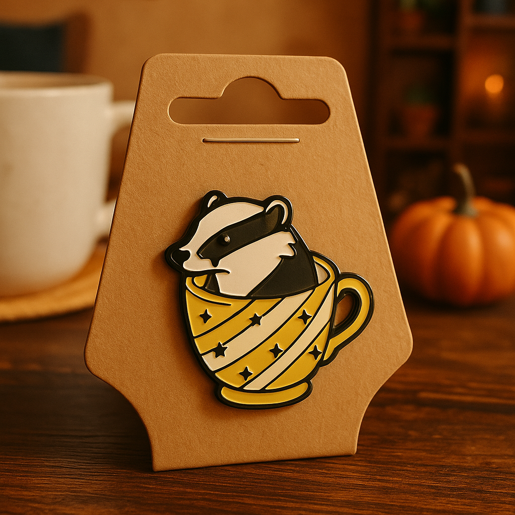 “Hufflepuff Tea” Enamel Pin