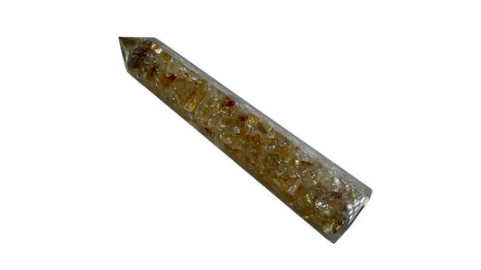 Citrine Point Orgonite