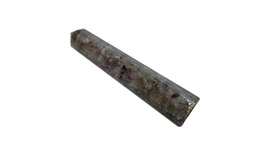 Fluorite Purple Point Orgonite