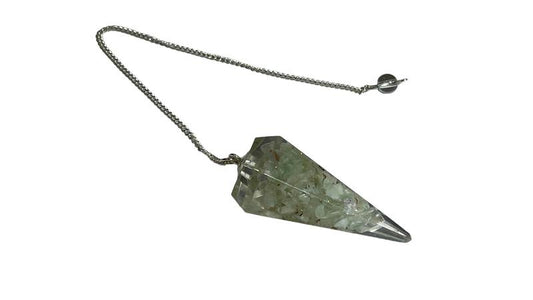 Fluorite Green Pendulum Orgonite