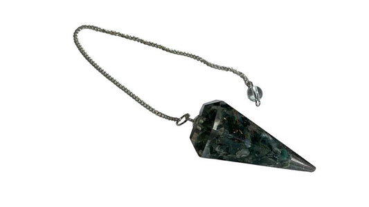 Moss Agate Pendulum Orgonite