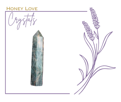 Blue Apatite Point