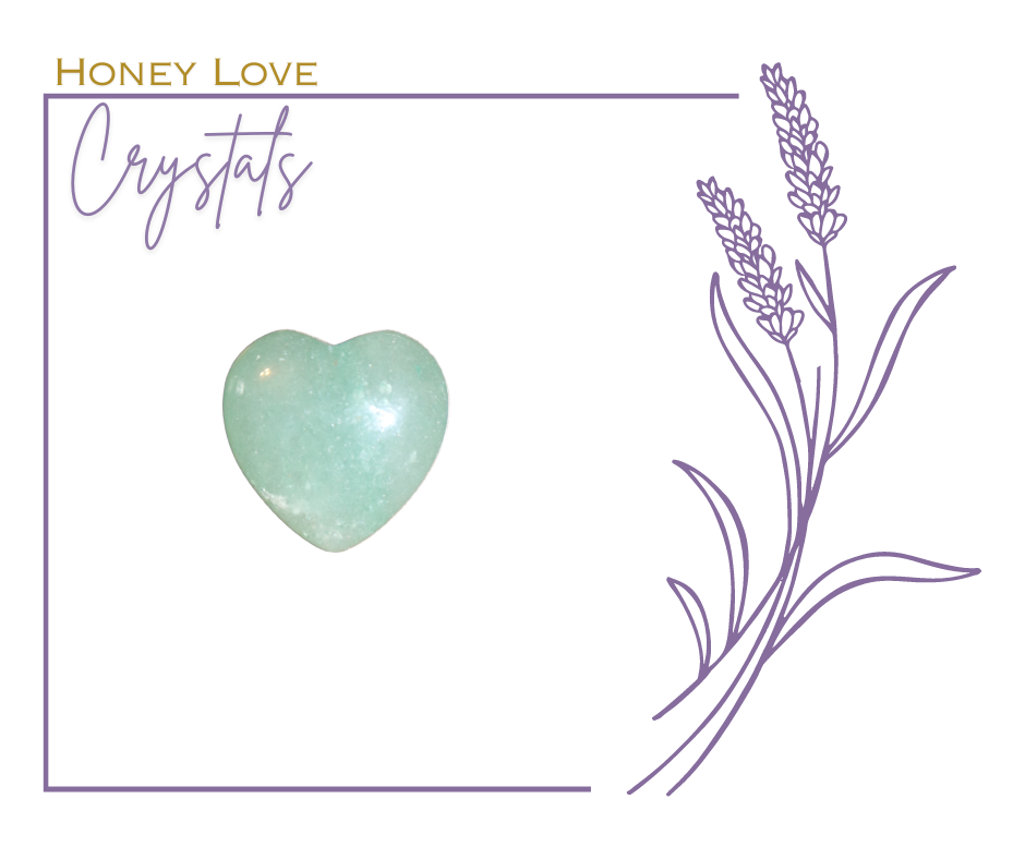 Green Aventurine Heart