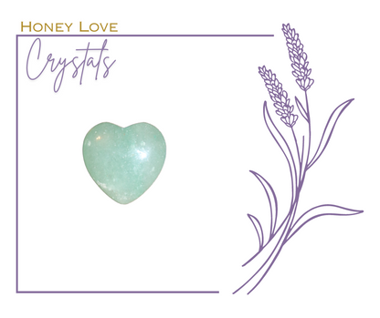 Green Aventurine Heart