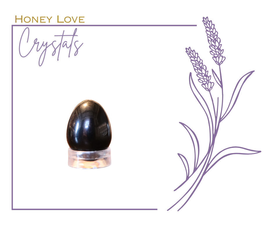 Black Obsidian Egg