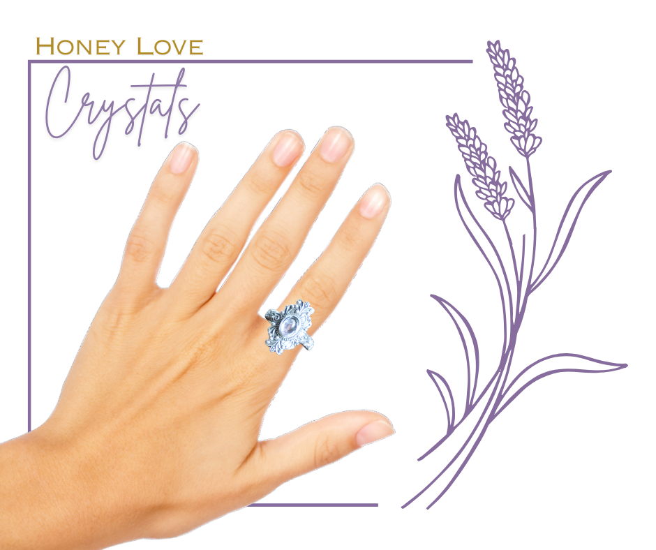 Blue Topaz Ring (Adjustable)