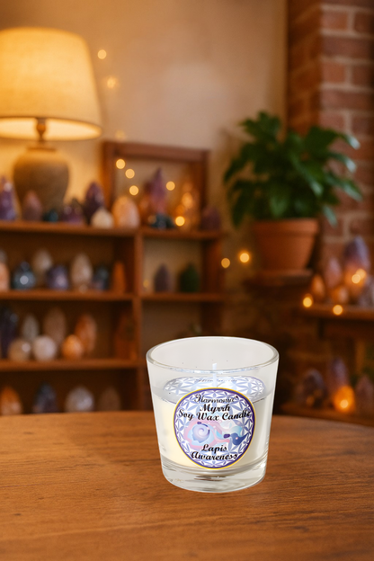 Lapis Lazuli Candle