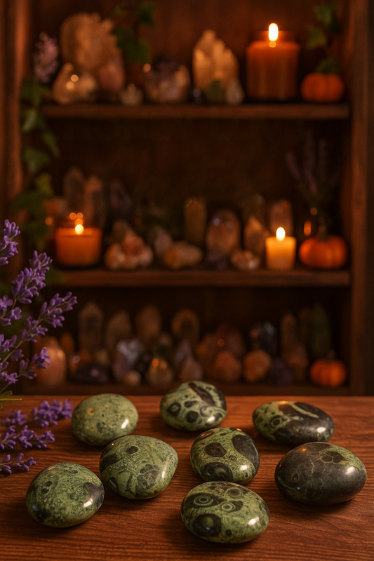 Kambaba Jasper Pocket Stone