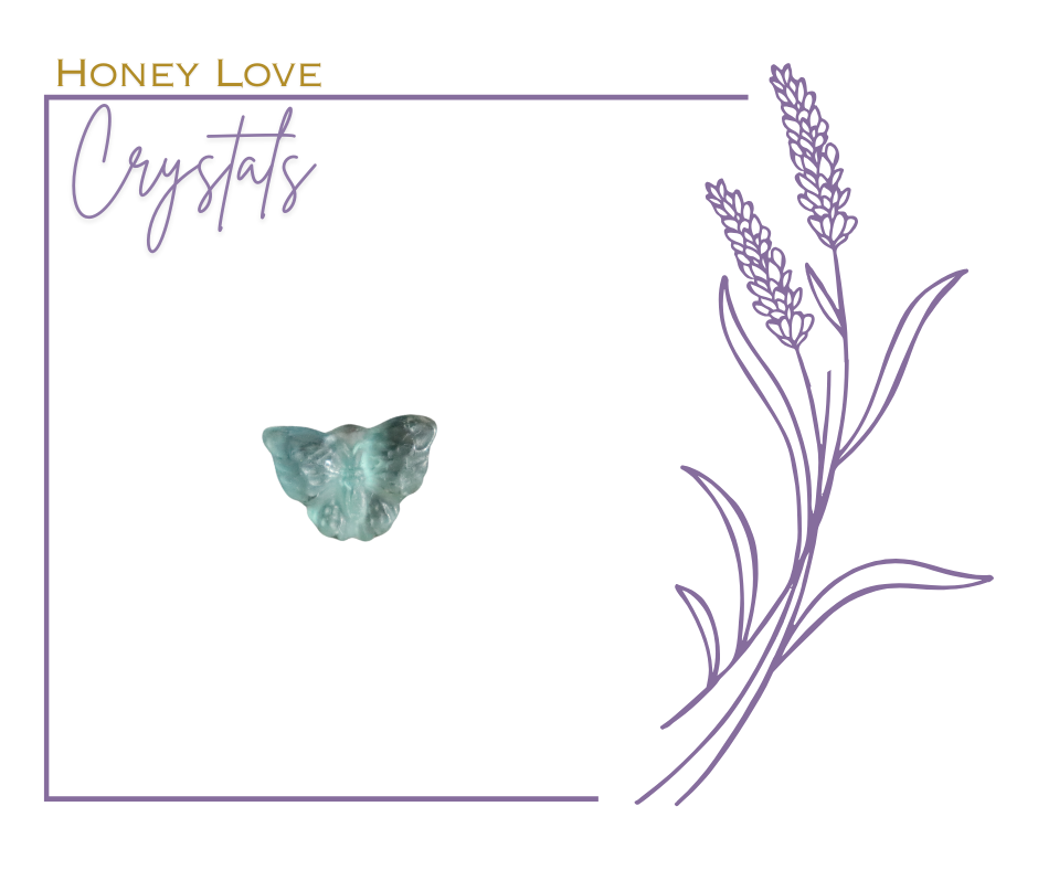 Mini Fluorite Butterfly