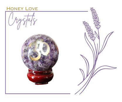 Amethyst Orgonite Sphere