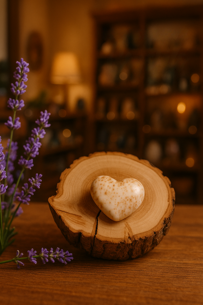 Dendretic Agate Heart