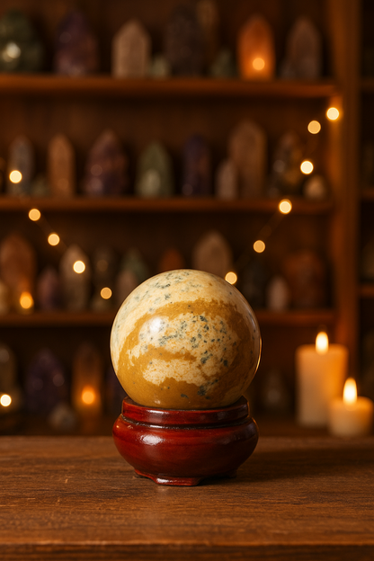 Picture Jasper Sphere