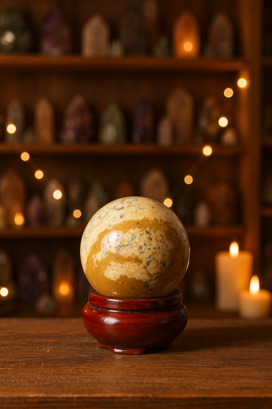 Picture Jasper Sphere