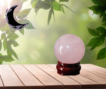 Rose Quartz Sphere