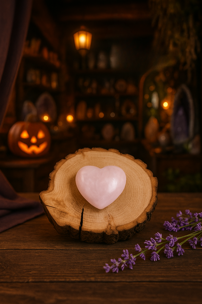 Rose Quartz Heart