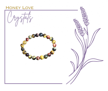 Tigereye Mixed Bracelet 8mm