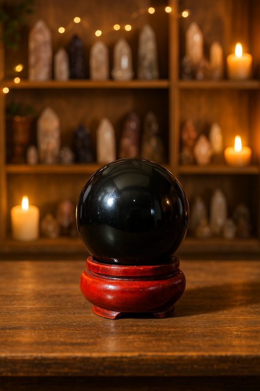 Black Tourmaline Sphere