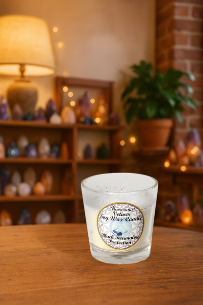 Black Tourmaline Candle