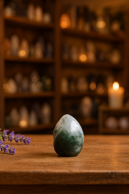 Moss Agate Mini Flame