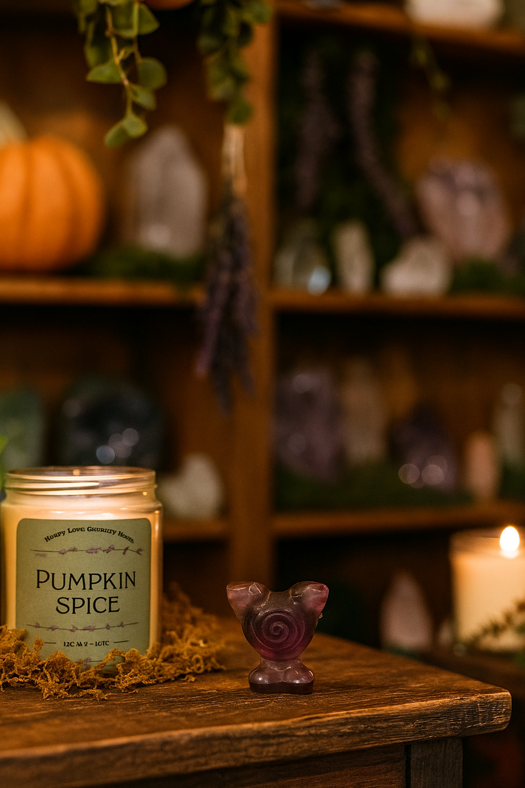 Fluorite Mini Spiral Guardian