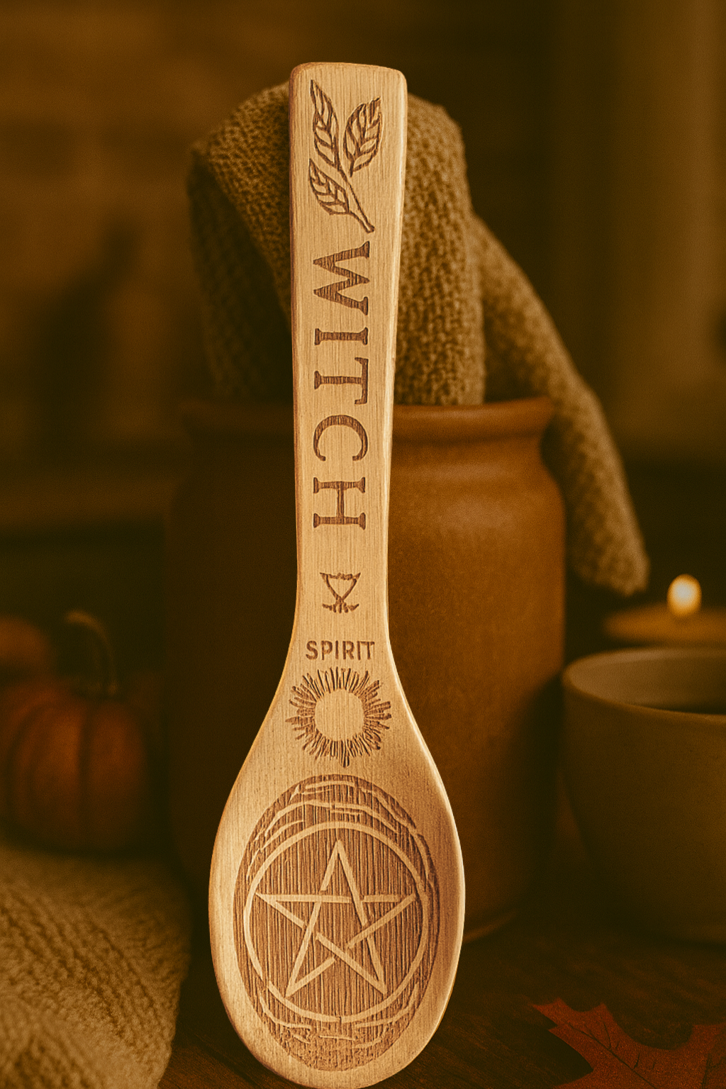Witch’s Spirit Wooden Spoon