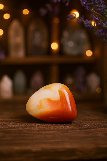 Carnelian Palmstone
