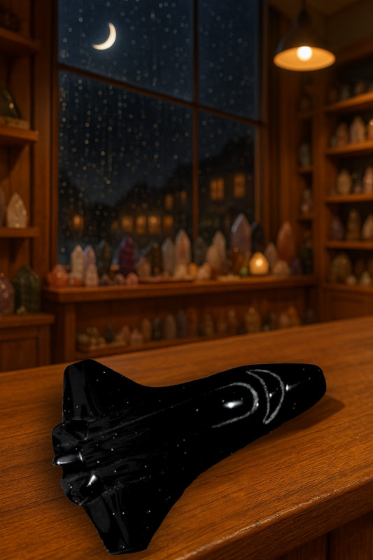 Black Obsidian Space Shuttle