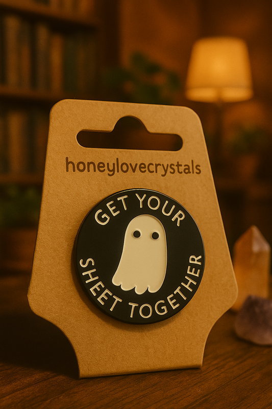 “Get Your Sheet Together” Enamel Pin