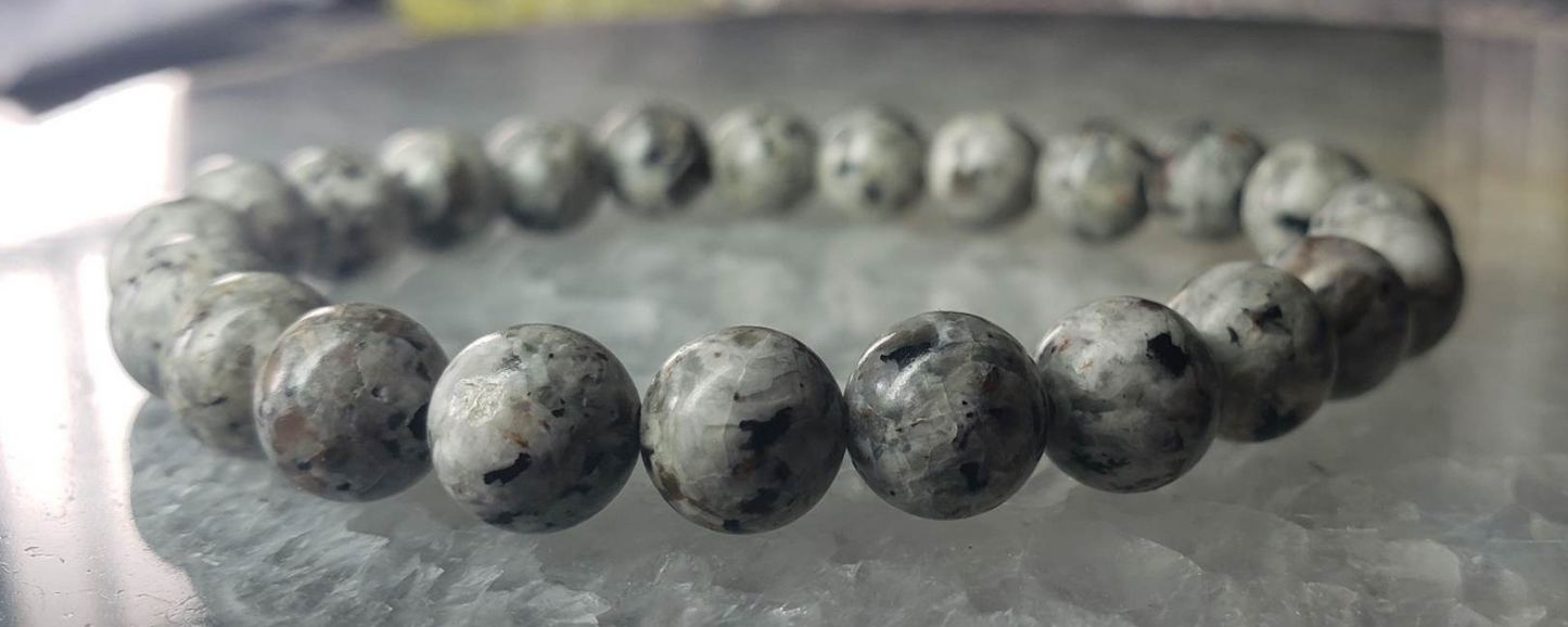 Kiwi Jasper Bracelet 8mm