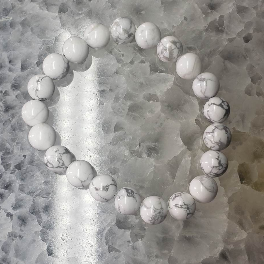 Howlite Bracelet 8mm