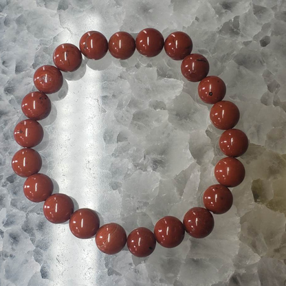 Red Jasper Bracelet 8mm