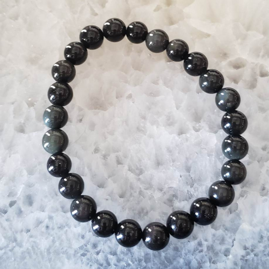 Rainbow Obsidian Bracelet 8mm